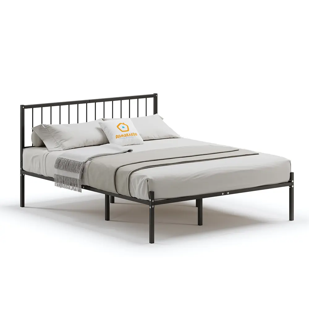 Фото Кровать Домаклево mtlk-bz-sp4v-180-190-ch 180 x 95.2 x 190 см металл цвет черный Фото Кровать Домаклево mtlk-bz-sp4v-180-190-ch 180 x 95.2 x 190 см металл цвет черный