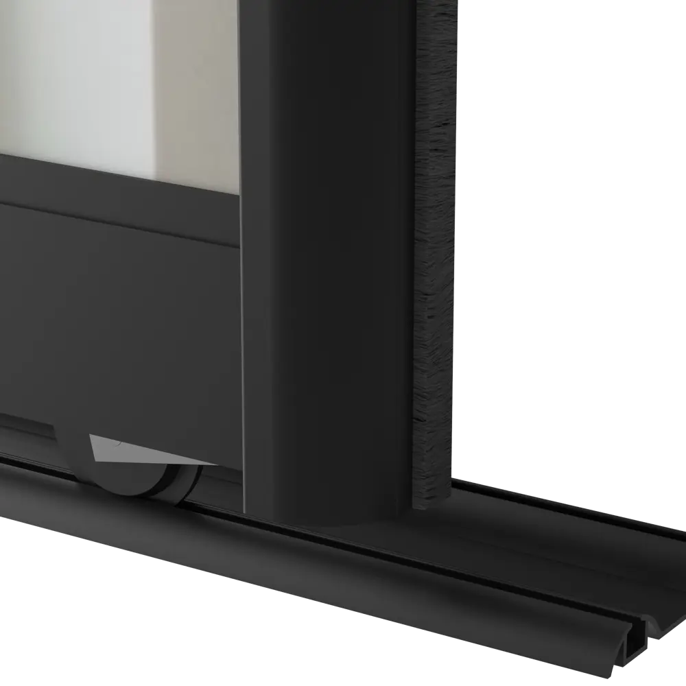 Фото 5 Дверь-купе 255.5x70.4 см зеркало цвет черный Фото 5 Дверь-купе 255.5x70.4 см зеркало цвет черный