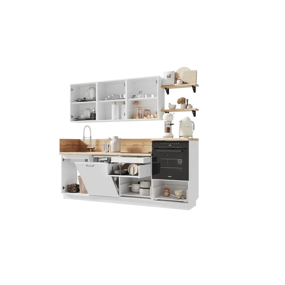 Фото 6 Кухонный гарнитур Лизет Арника 00-00285653а 240x240x60 см ЛДСП цвет бежевый Фото 6 Кухонный гарнитур Лизет Арника 00-00285653а 240x240x60 см ЛДСП цвет бежевый