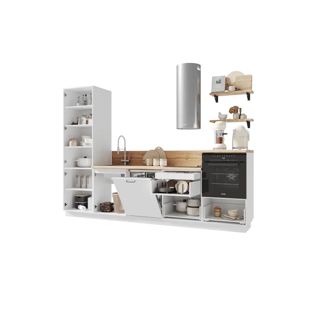 Фото 5 Кухонный гарнитур Лизет Арника 00-00285624а 300x240x60 см ЛДСП цвет бежевый Фото 5 Кухонный гарнитур Лизет Арника 00-00285624а 300x240x60 см ЛДСП цвет бежевый