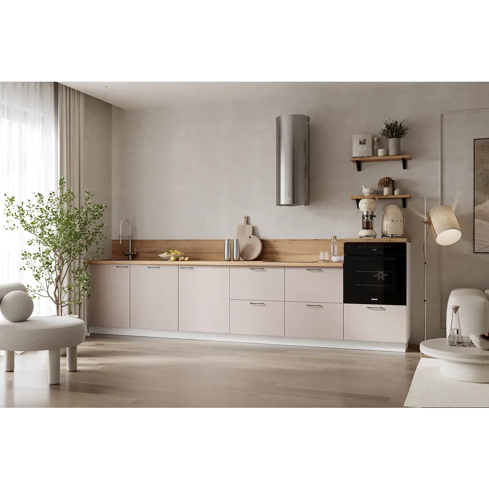 Фото Кухонный гарнитур Лизет Арника 00-00285618а 360x240x60 см ЛДСП цвет бежевый Фото Кухонный гарнитур Лизет Арника 00-00285618а 360x240x60 см ЛДСП цвет бежевый