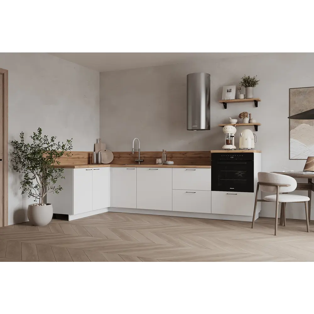 Фото Кухонный гарнитур Лизет Арника 00-00287836а 435x240x60 см ЛДСП цвет белый Фото Кухонный гарнитур Лизет Арника 00-00287836а 435x240x60 см ЛДСП цвет белый