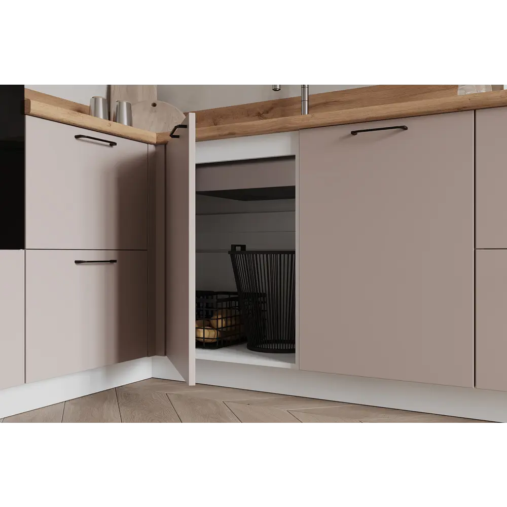 Фото 2 Кухонный гарнитур Лизет Арника 00-00287890а 450x240x60 см ЛДСП цвет бежевый Фото 2 Кухонный гарнитур Лизет Арника 00-00287890а 450x240x60 см ЛДСП цвет бежевый