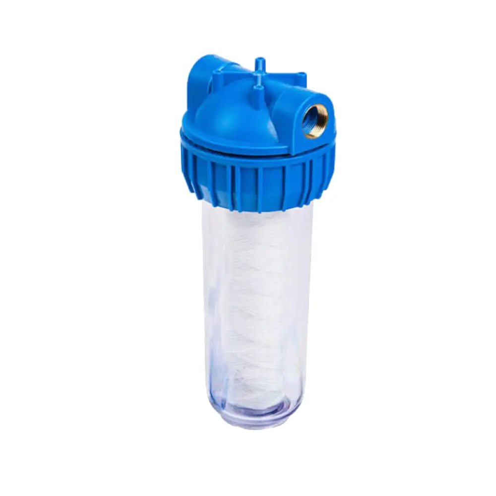 Фото 3 Корпус магистрального фильтра Unipump CFC-10K для ХВС 1/2" ВР полиэтилен с картриджем Фото 3 Корпус магистрального фильтра Unipump CFC-10K для ХВС 1/2" ВР полиэтилен с картриджем