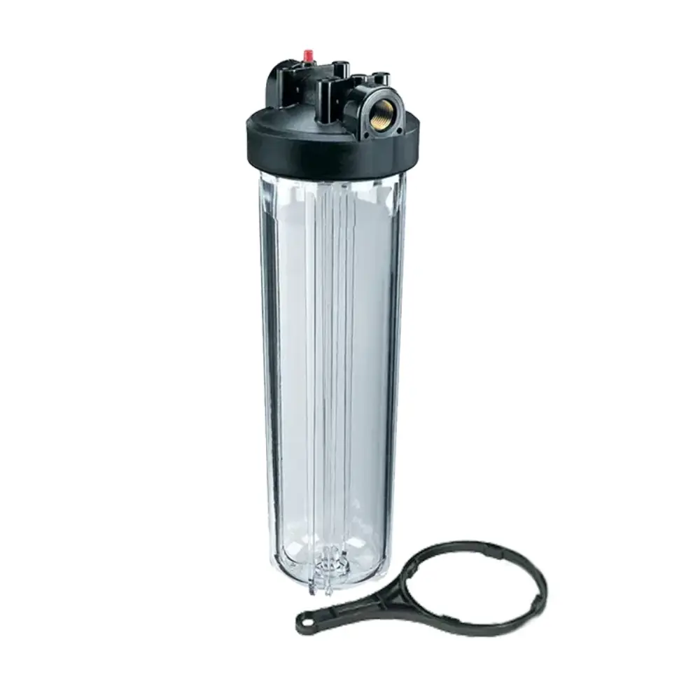 Фото 2 Корпус магистрального фильтра Unipump 20BB для ХВС 1" ВР полиэтилен Фото 2 Корпус магистрального фильтра Unipump 20BB для ХВС 1" ВР полиэтилен