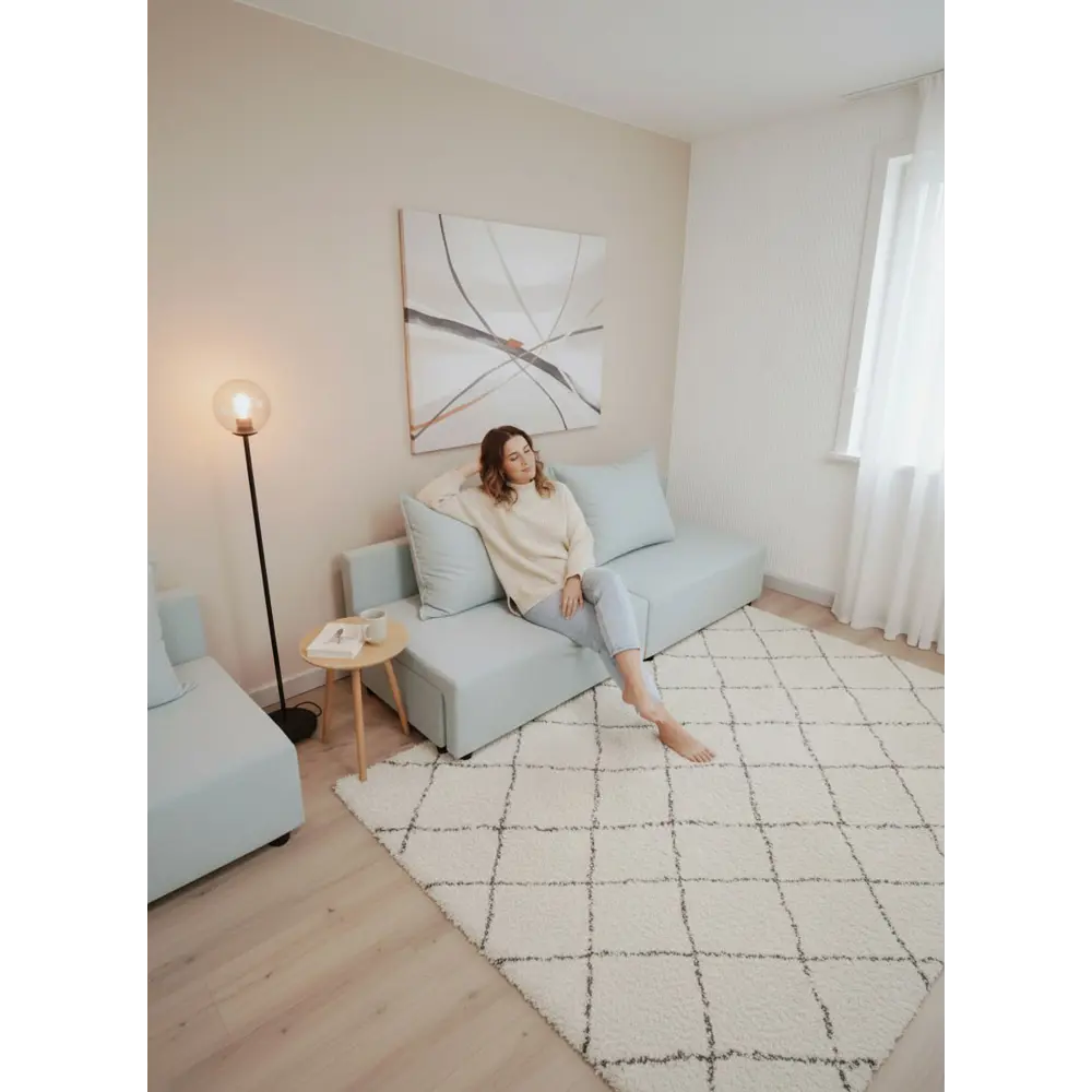 Фото 5 Диван раскладной Cityhd Страсбург 188x55x68 см рогожка цвет бирюзовый Фото 5 Диван раскладной Cityhd Страсбург 188x55x68 см рогожка цвет бирюзовый