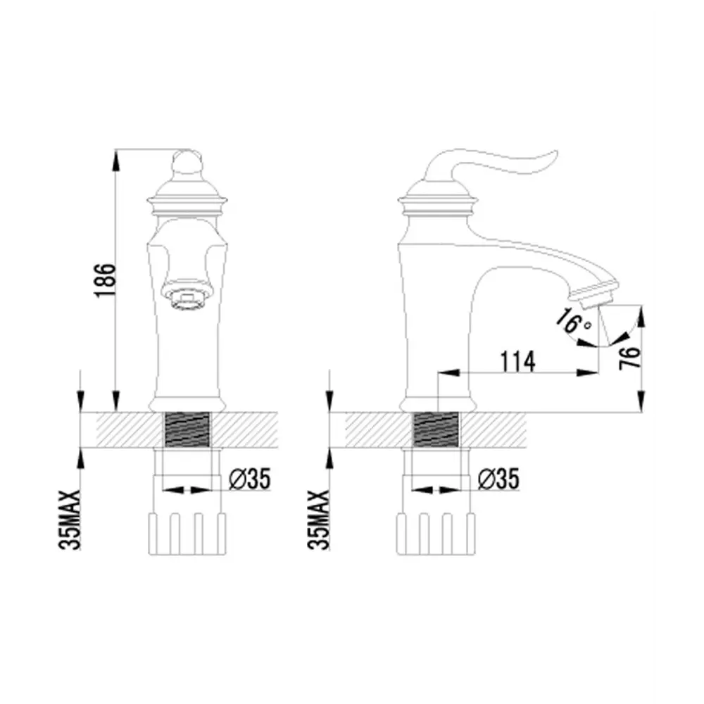 Фото 2 Смеситель для раковины lemark Brava LM4706G