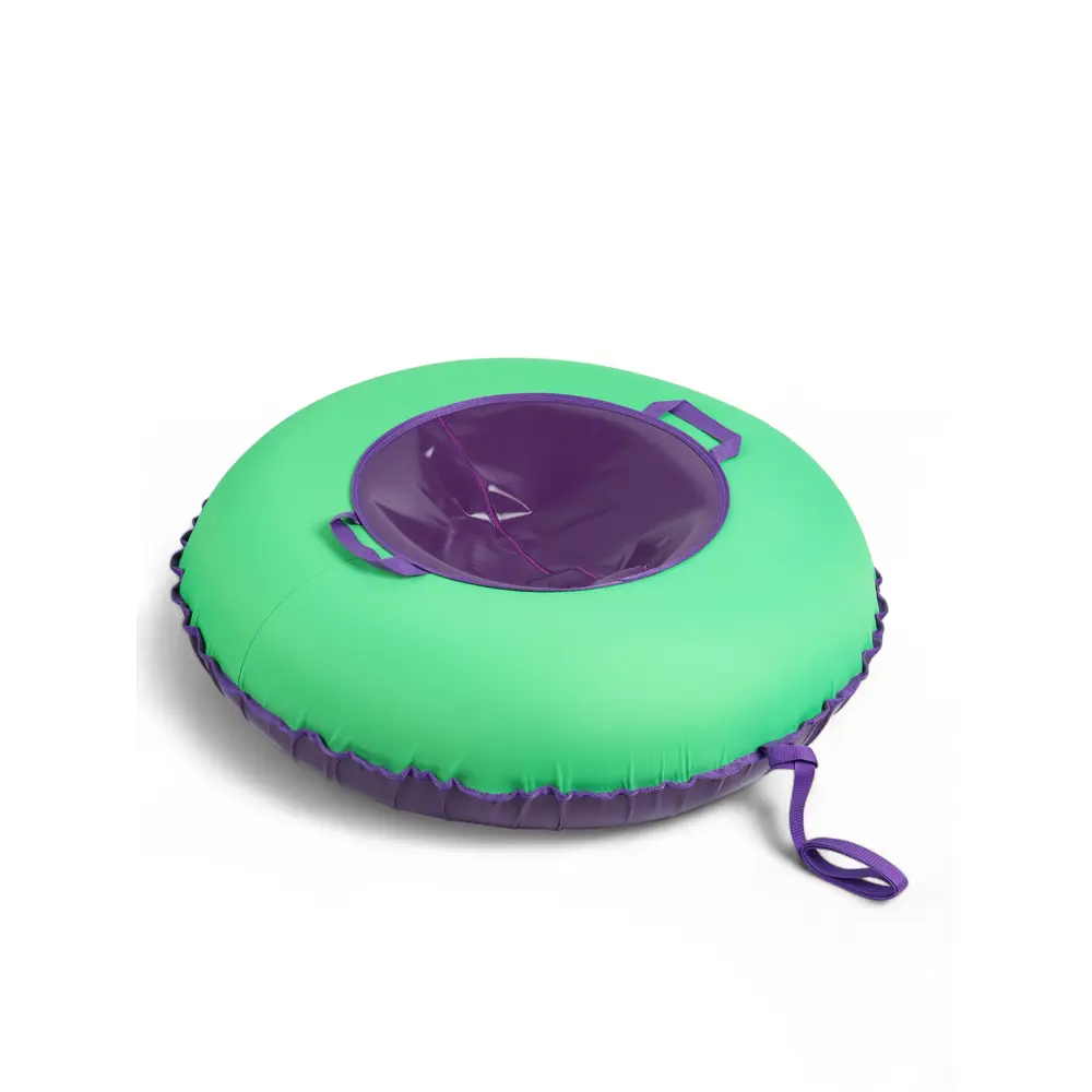 Фото Тюбинг Winter Star 619462 d 110 см зелено-фиолетовый Фото Тюбинг Winter Star 619462 d 110 см зелено-фиолетовый