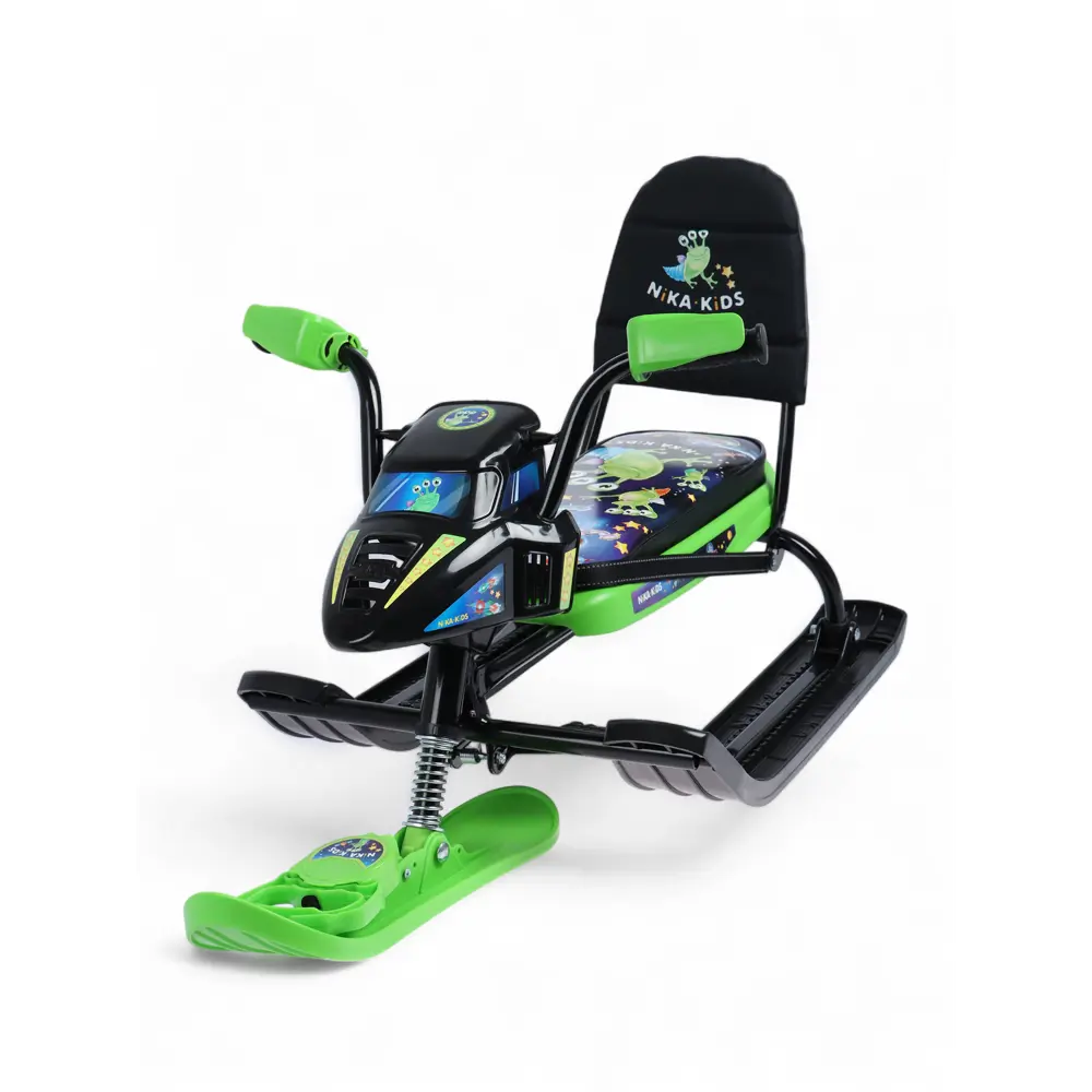 Фото 2 Снегокат Nika Snowpatrol с пришельцами 10479816 46x73 см до 100 кг