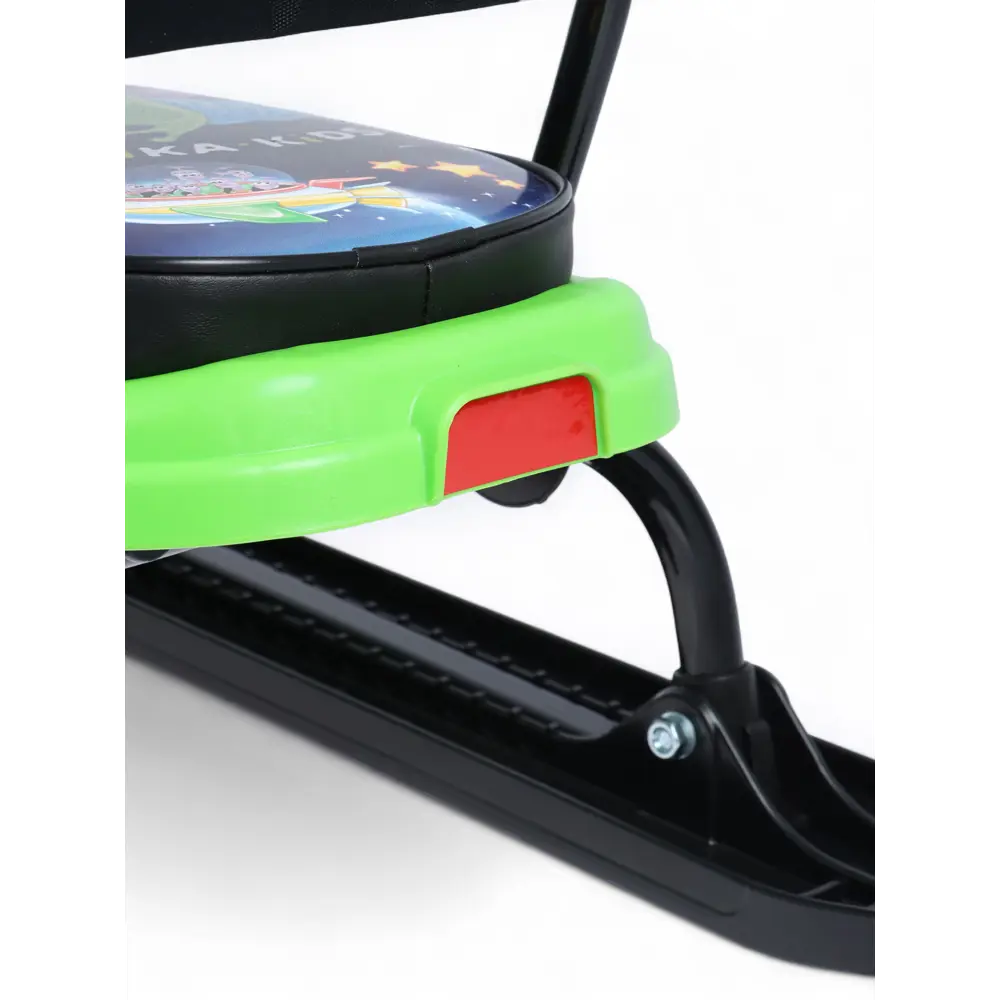 Фото 11 Снегокат Nika Snowpatrol с пришельцами 10479816 46x73 см до 100 кг