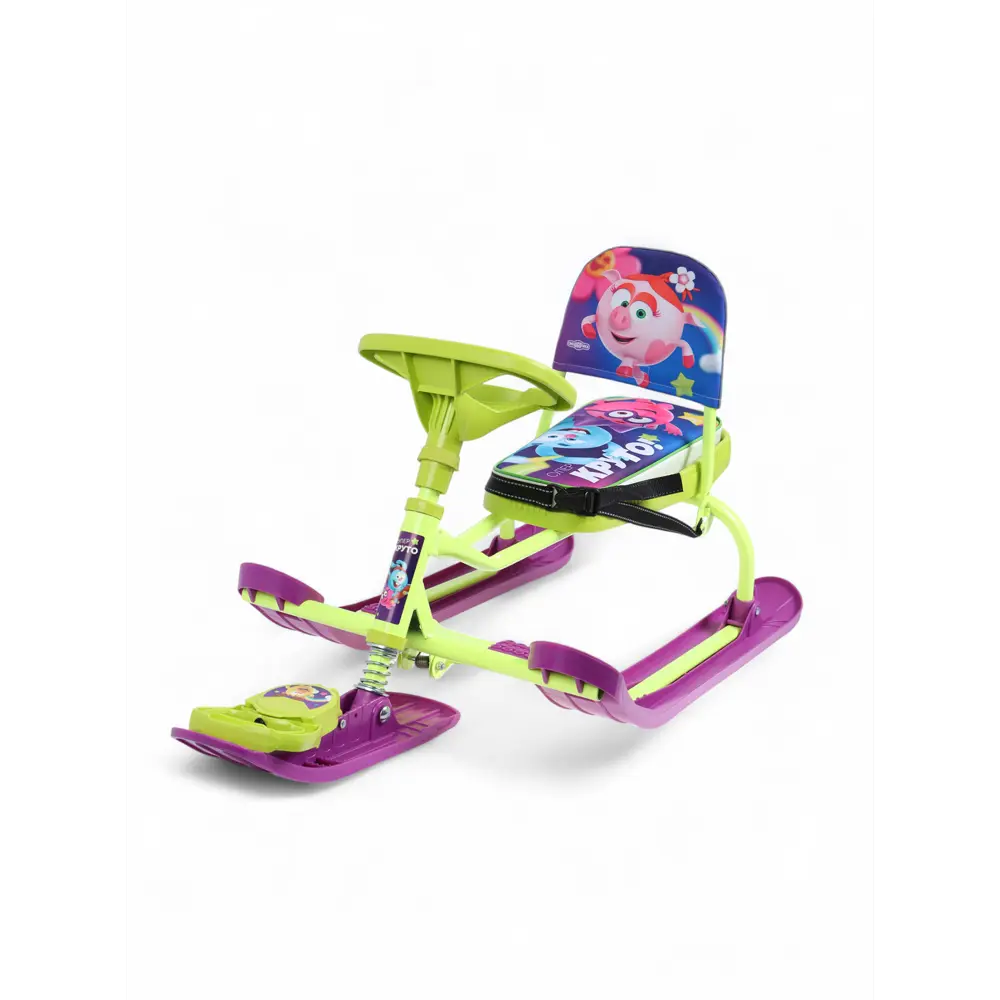 Фото 2 Снегокат Nika Тимка спорт 4-1 Смешарики 10479832 46x73 см до 100 кг