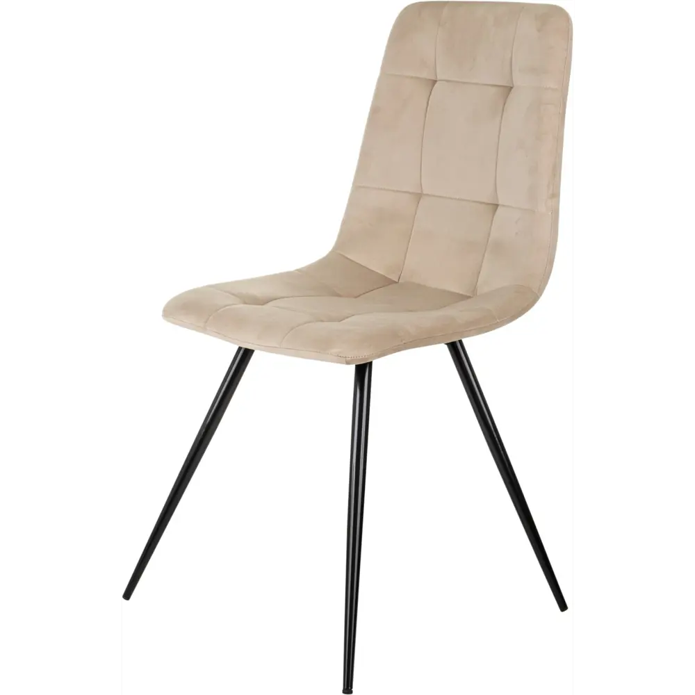 Фото 3 Стул Бюрократ 45x88.5x53 см велюр цвет бежевый 1 шт.