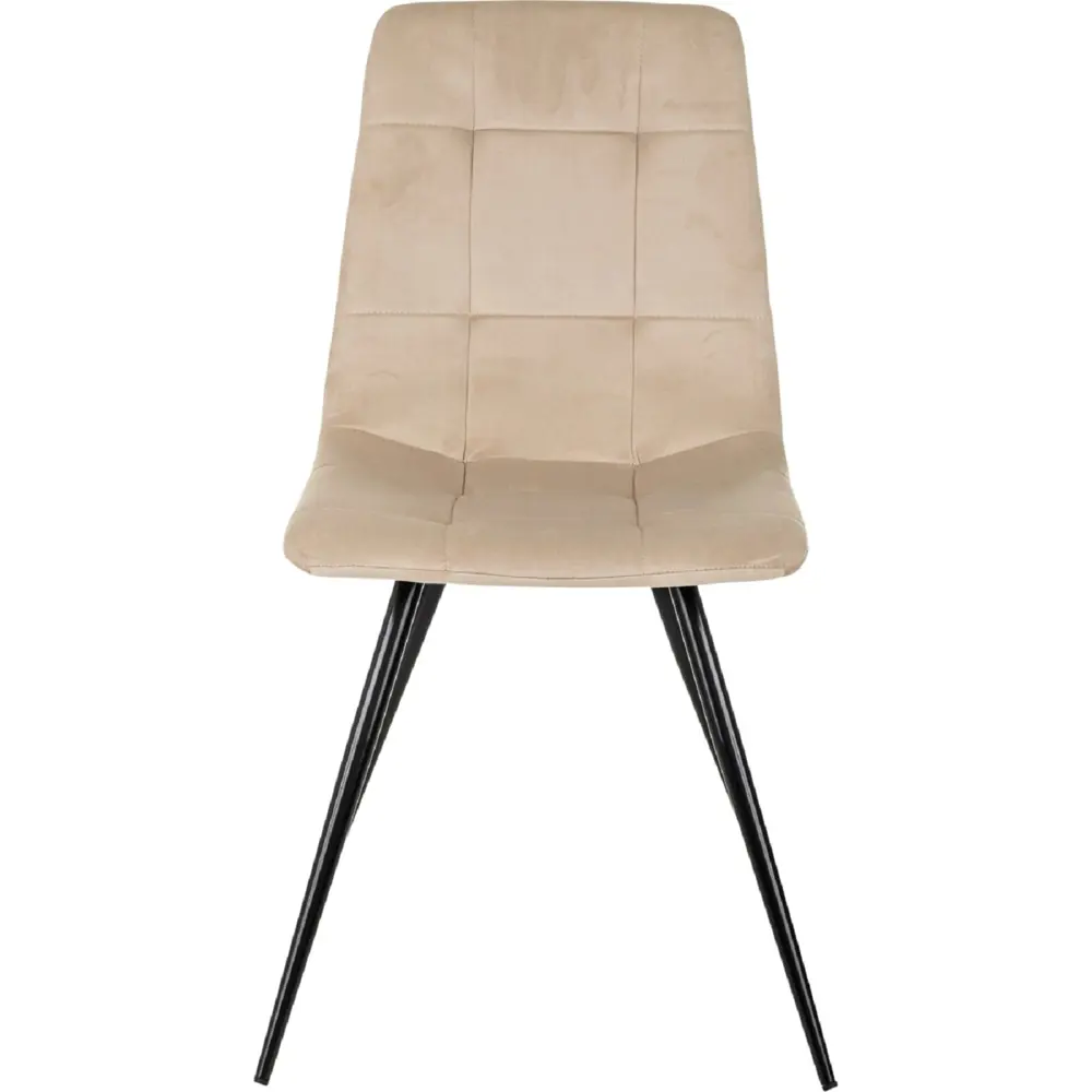 Фото 2 Стул Бюрократ 45x88.5x53 см велюр цвет бежевый 1 шт.