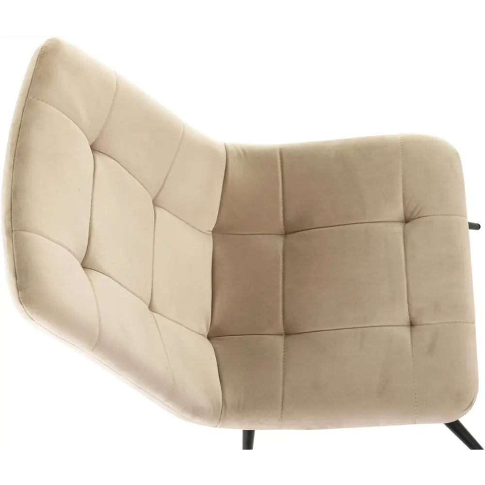 Фото 8 Стул Бюрократ 45x88.5x53 см велюр цвет бежевый 1 шт.