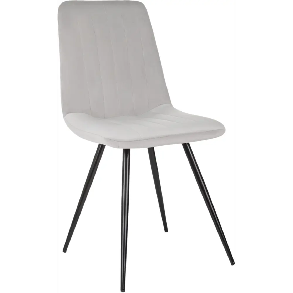 Фото 2 Стул Бюрократ 2112261 45x88.5x53 см велюр цвет серый 4 шт. Фото 2 Стул Бюрократ 2112261 45x88.5x53 см велюр цвет серый 4 шт.