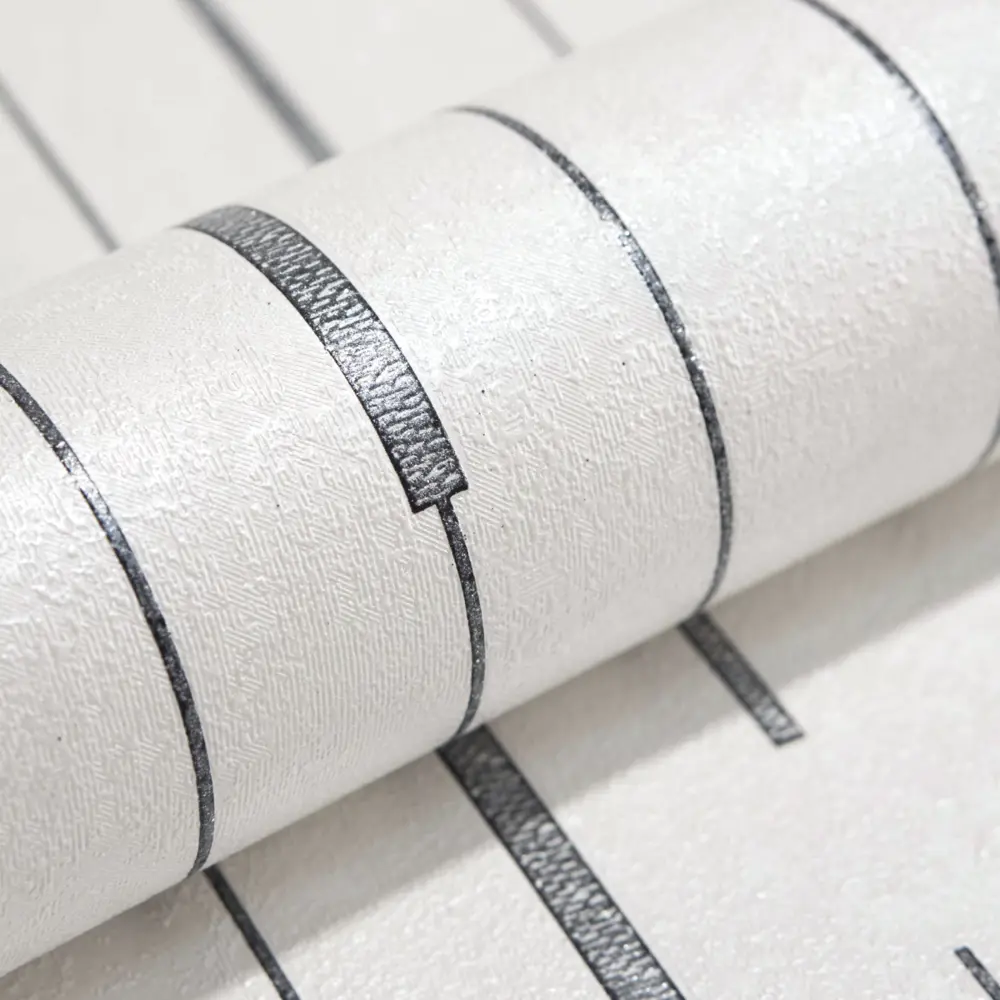 Фото 5 Обои флизелиновые Flizelini 1.06 м цвет 2087-21 - черные полоски на белом фоне 2087-21 Фото 5 Обои флизелиновые Flizelini 1.06 м цвет 2087-21 - черные полоски на белом фоне 2087-21