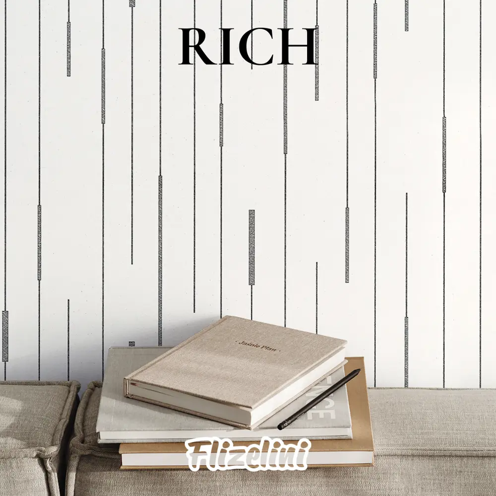 Фото 7 Обои флизелиновые Flizelini 1.06 м цвет 2087-21 - черные полоски на белом фоне 2087-21 Фото 7 Обои флизелиновые Flizelini 1.06 м цвет 2087-21 - черные полоски на белом фоне 2087-21