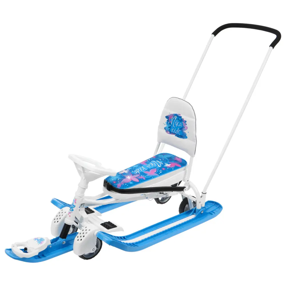 Фото 8 Снегокат Nika Тимка спорт 6 с бабочками 10479811 46x98 см до 100 кг Фото 8 Снегокат Nika Тимка спорт 6 с бабочками 10479811 46x98 см до 100 кг