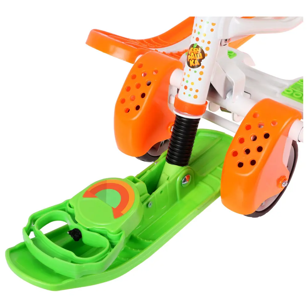 Фото 8 Снегокат Nika Тимка спорт 6 Чебурашка 10479834 46x97 см до 100 кг