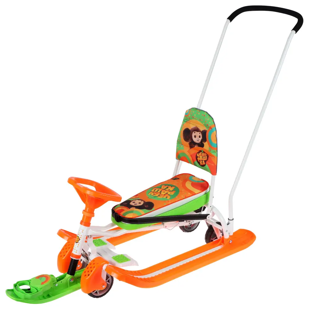 Фото Снегокат Nika Тимка спорт 6 Чебурашка 10479834 46x97 см до 100 кг