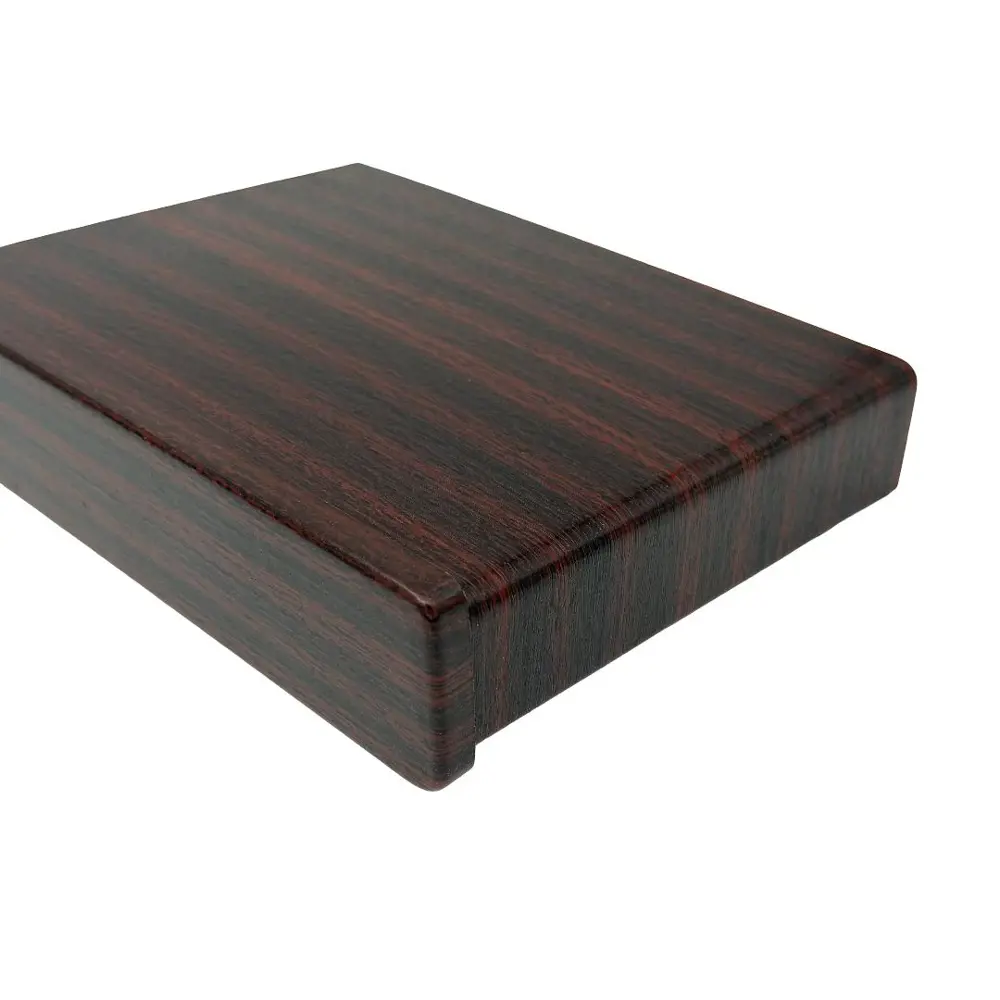 Фото Ремонтная накладка на подоконник Комбиг Стандарт 1500x450x1.5мм махагон матовый