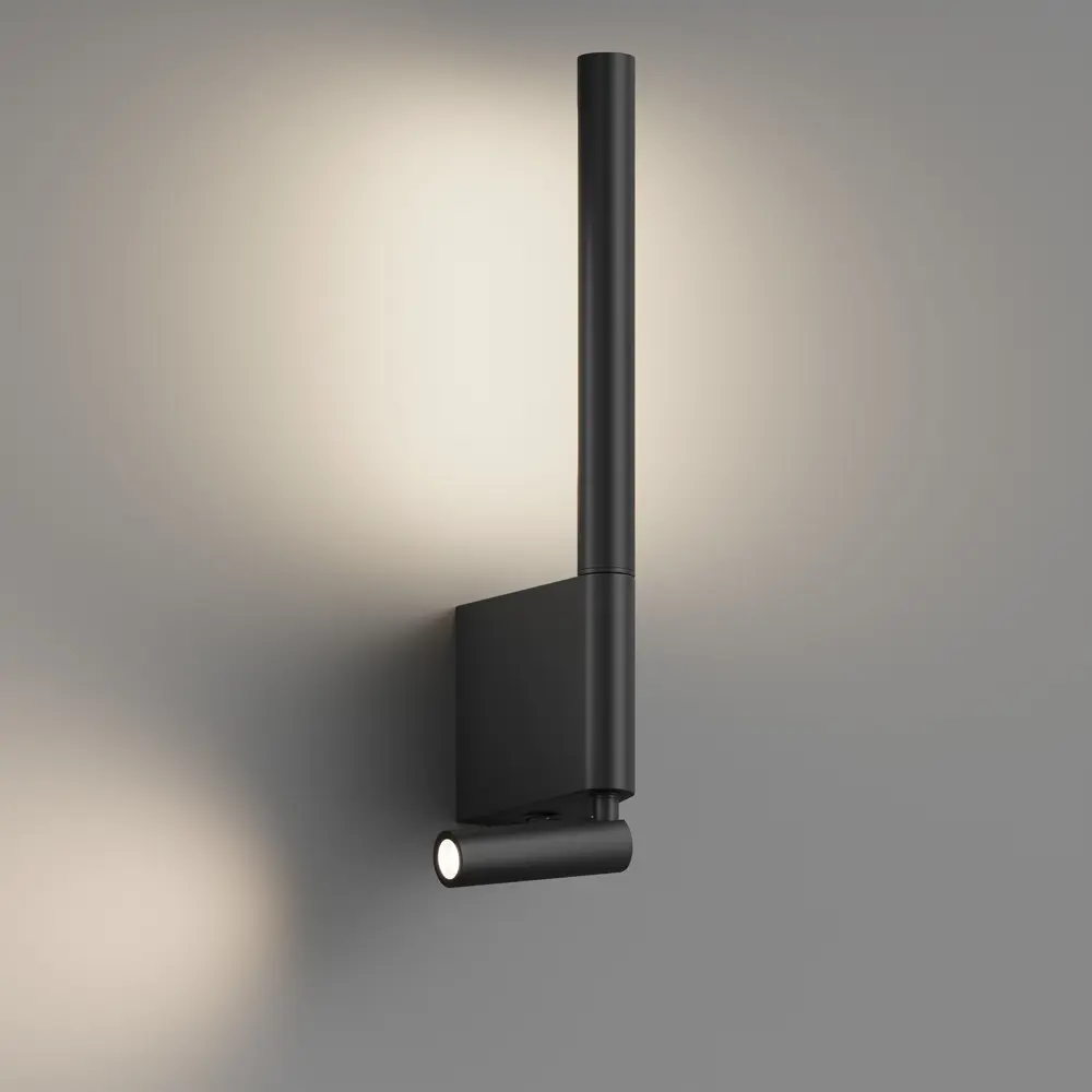 Фото 4 Настенный светильник светодиодный Hesby lighting Edge HSBL_0210 теплый белый свет цвет черный Фото 4 Настенный светильник светодиодный Hesby lighting Edge HSBL_0210 теплый белый свет цвет черный