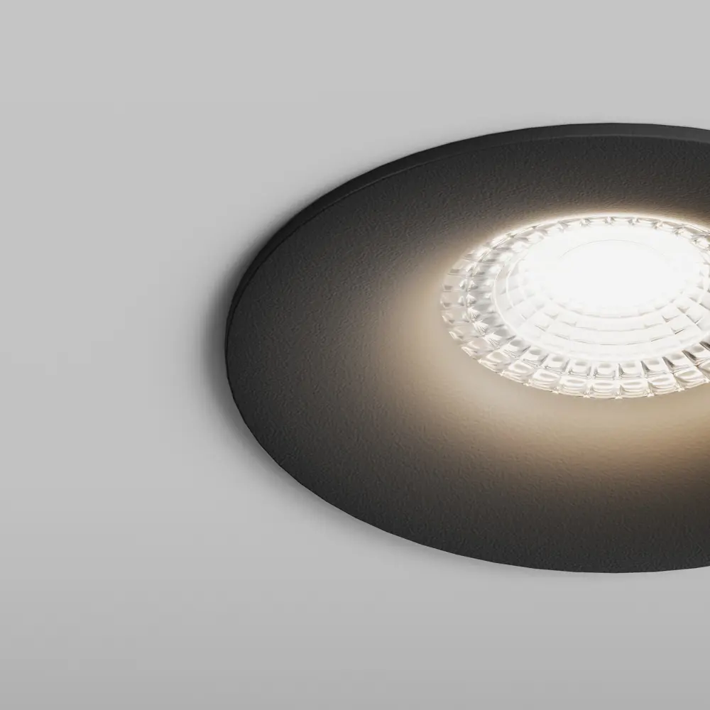 Фото 3 Светильник точечный встраиваемый Hesby lighting Glow Hsbl_0221 под отверстие 61 мм GU10 цвет черный