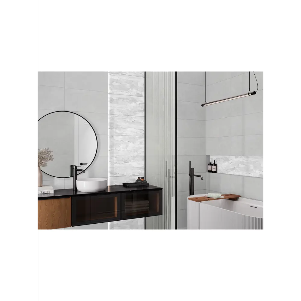 Фото 5 Керамогранит Alma ceramica Ferro GFA3060FER07R 30x60см цвет серый Фото 5 Керамогранит Alma ceramica Ferro GFA3060FER07R 30x60см цвет серый