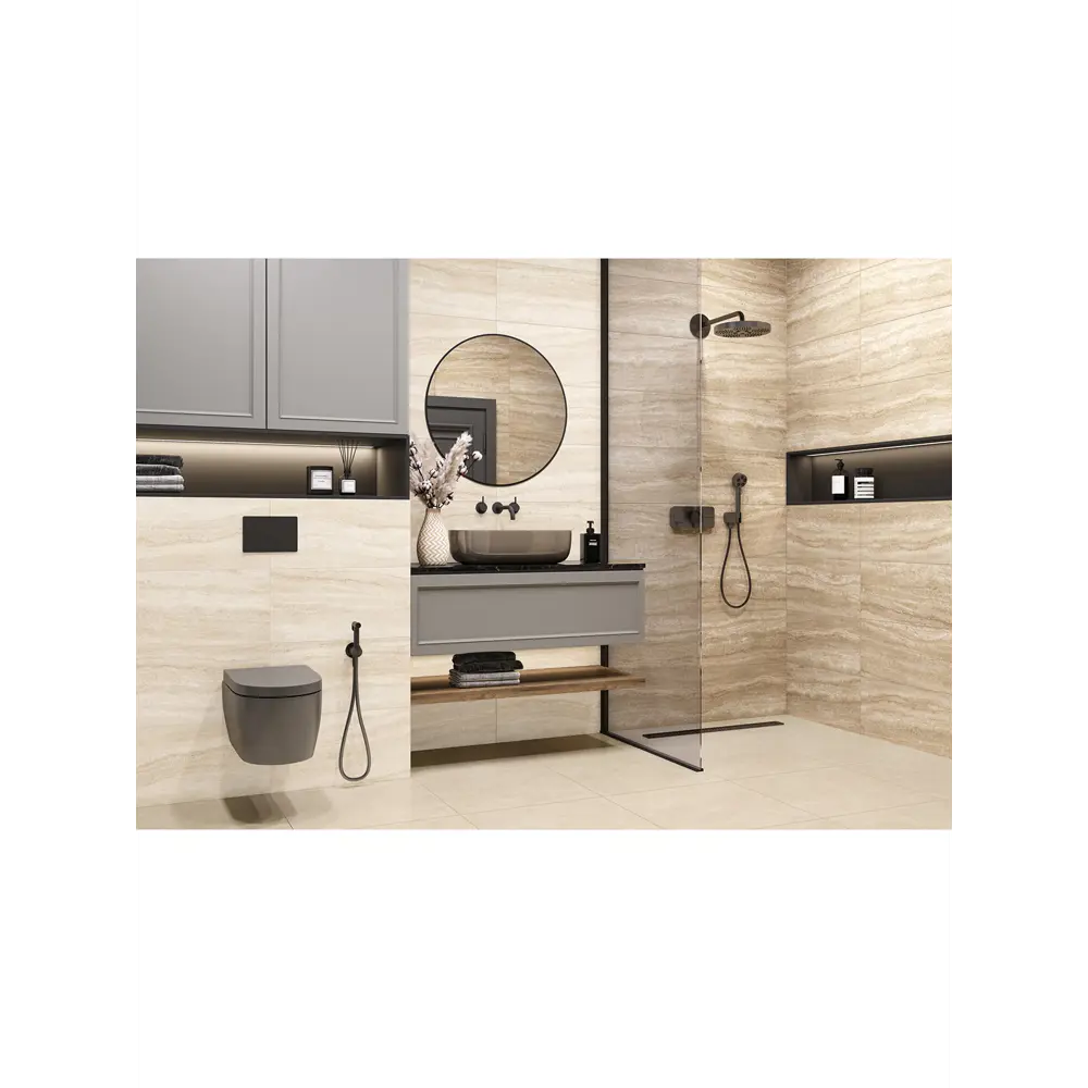 Фото 5 Керамогранит Alma ceramica Romero GFA3060ROM04R 30x60см цвет кремовый Фото 5 Керамогранит Alma ceramica Romero GFA3060ROM04R 30x60см цвет кремовый