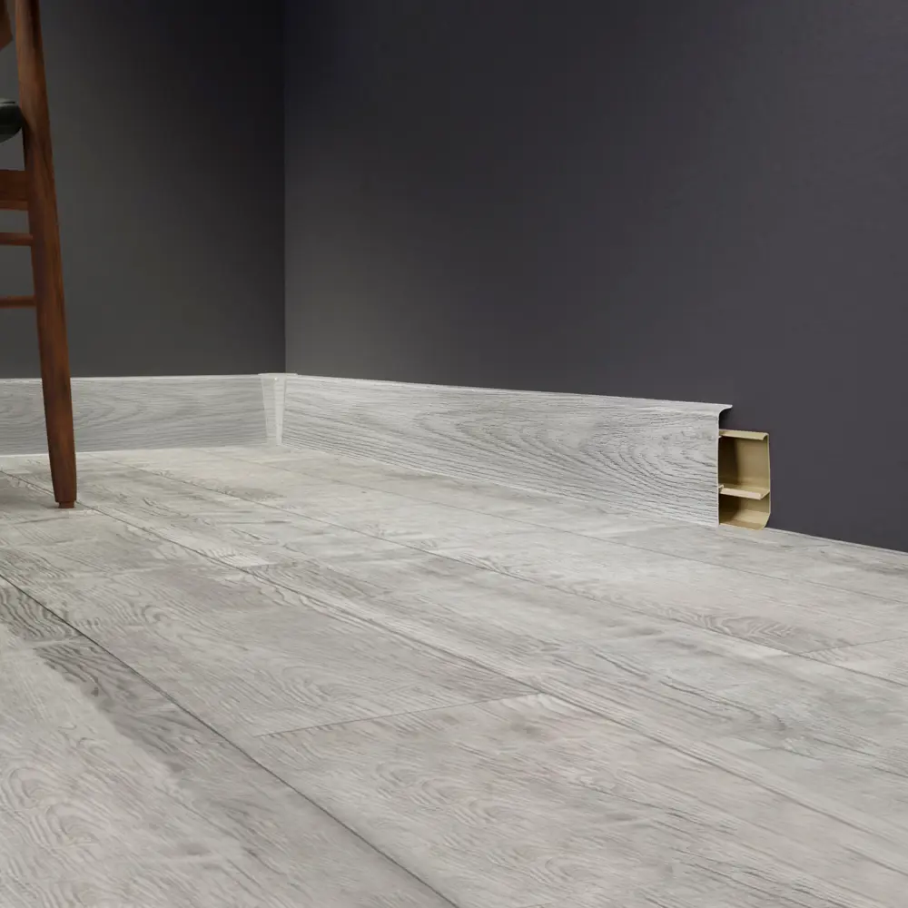 Фото 6 Плинтус напольный Grace Cardinal 06 Дуб ланди 78х20х2200 мм 10 шт с фурнитурой