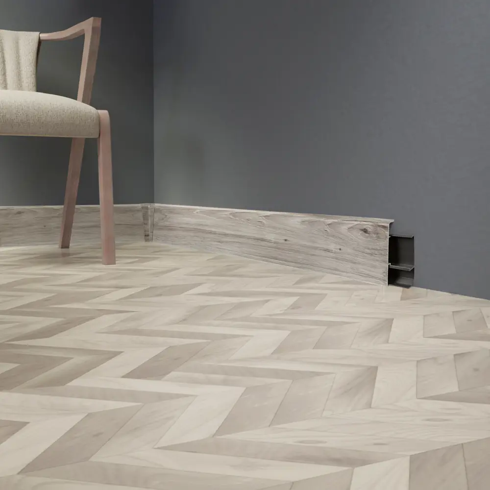 Фото 6 Плинтус напольный Grace Cardinal 05 Дуб кельтский 78х20х2200 мм 20 шт с фурнитурой Фото 6 Плинтус напольный Grace Cardinal 05 Дуб кельтский 78х20х2200 мм 20 шт с фурнитурой