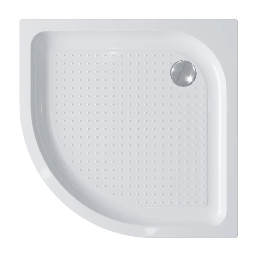 Фото Душевой поддон Belbagno TRAY-BB-R-85-550-15-W полукруг акрил 85x85см