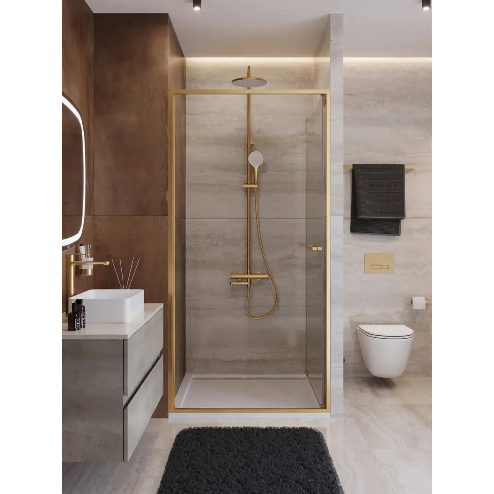 Фото 3 Душевая дверь Cezares LUX-B-FS-1-100-C-BORO 100см раздвижная стекло прозрачное Фото 3 Душевая дверь Cezares LUX-B-FS-1-100-C-BORO 100см раздвижная стекло прозрачное