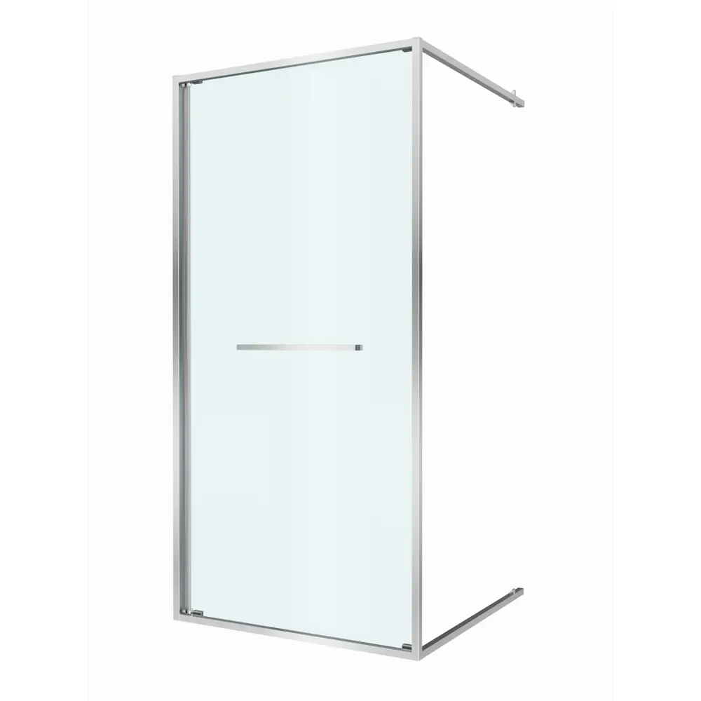 Фото 8 Душевая дверь Cezares LUX-B-FS-1-80-C-CR 80см раздвижная стекло прозрачное