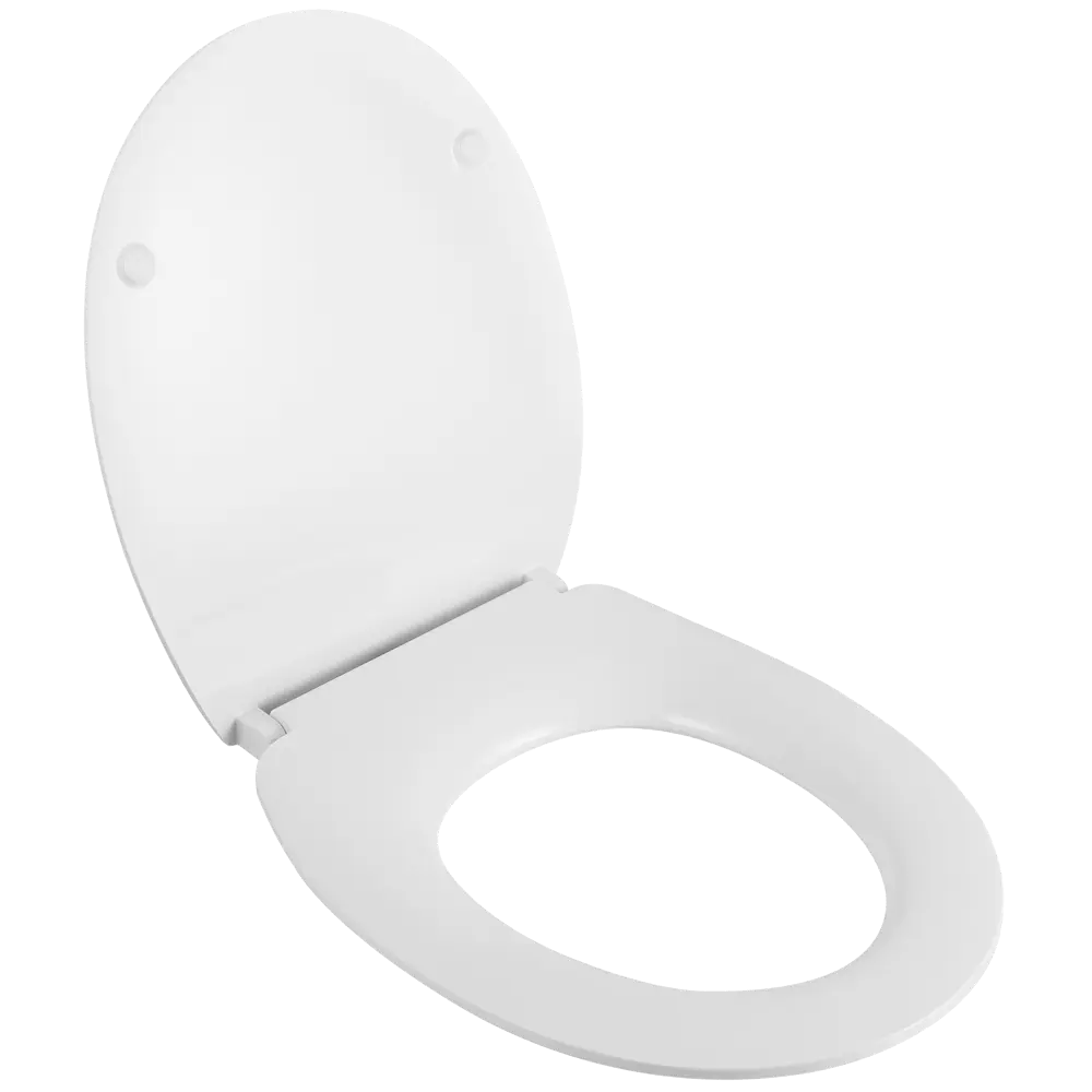Фото 2 Сиденье для унитаза KONSENSA Силла овал с микролифтом цвет белый