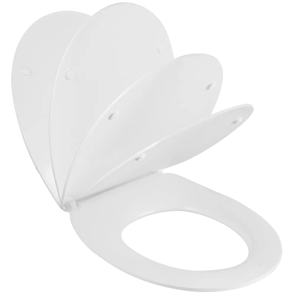 Фото 3 Сиденье для унитаза KONSENSA Силла овал с микролифтом цвет белый