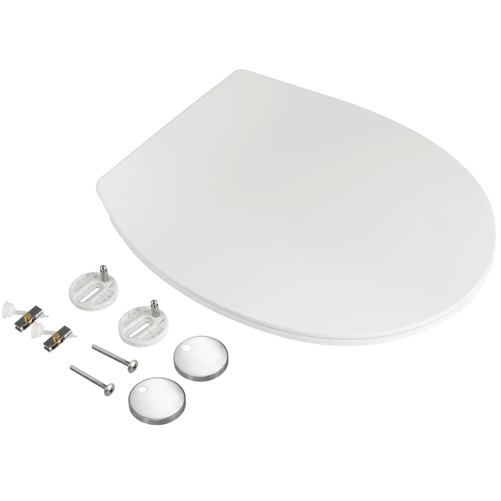 Фото 4 Сиденье для унитаза KONSENSA Силла овал с микролифтом цвет белый