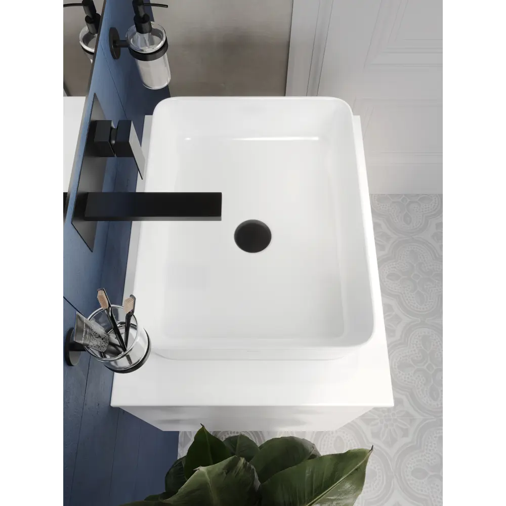 Фото 7 Донный клапан для раковины Bond BV0388 10 см ø32 клик-клак цвет черный