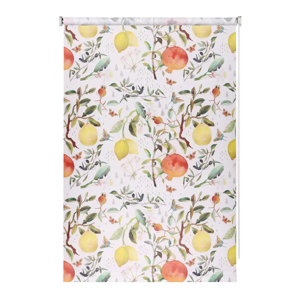 Фото Рулонная штора Prakto Фрукты9403217901, 200x175см, цвет белый