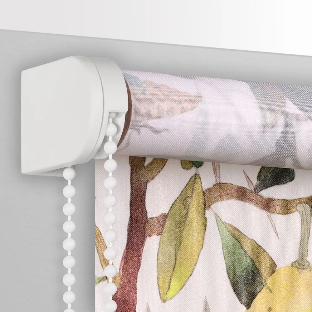 Фото 5 Рулонная штора Prakto Фрукты9403217901, 200x175см, цвет белый