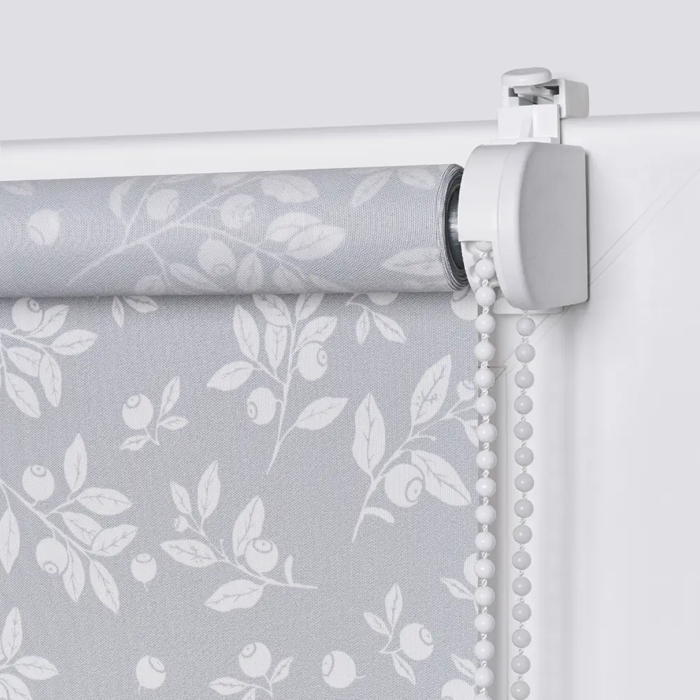 Фото 5 Рулонная штора Prakto Print 70x160 см цвет черника/голубой Фото 5 Рулонная штора Prakto Print 70x160 см цвет черника/голубой