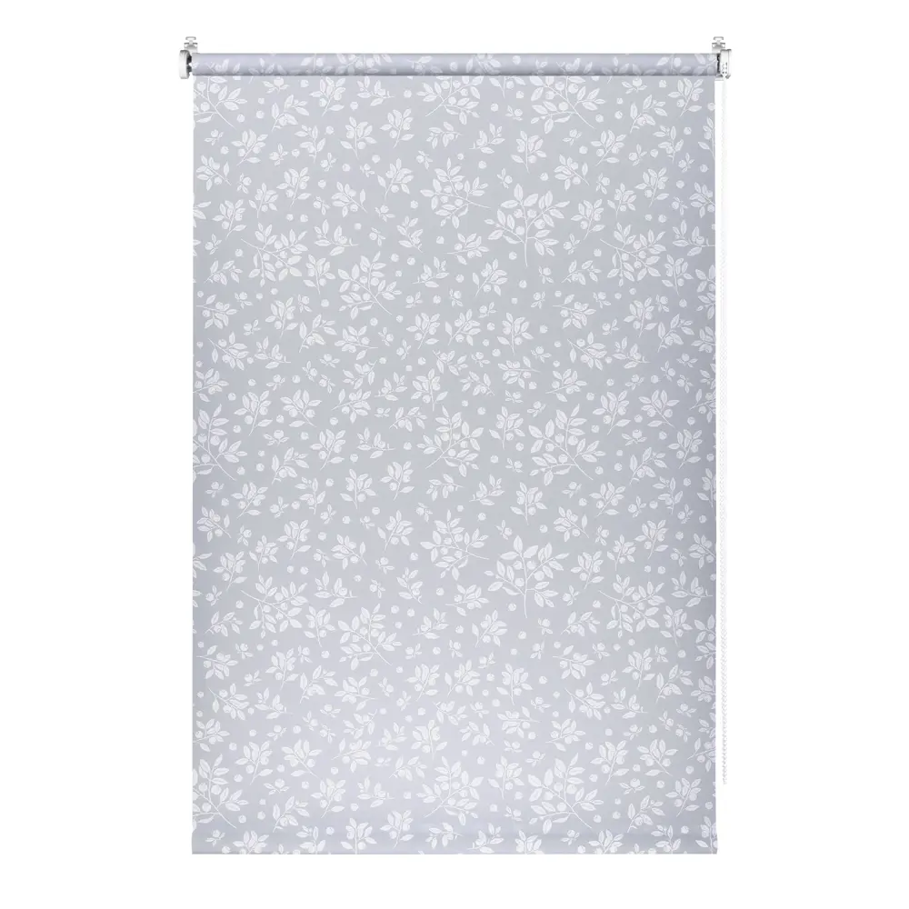 Фото Рулонная штора Prakto Print 100x160 см цвет черника/голубой