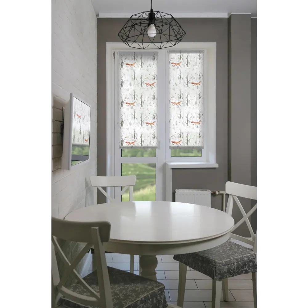 Фото 8 Рулонная штора Prakto Лесные друзья9403217835, 120x175см, цвет белый Фото 8 Рулонная штора Prakto Лесные друзья9403217835, 120x175см, цвет белый