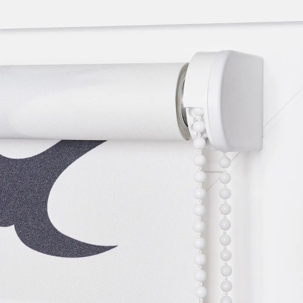 Фото 6 Рулонная штора Prakto PRINT 40x160 см цвет синий/белый/желтый