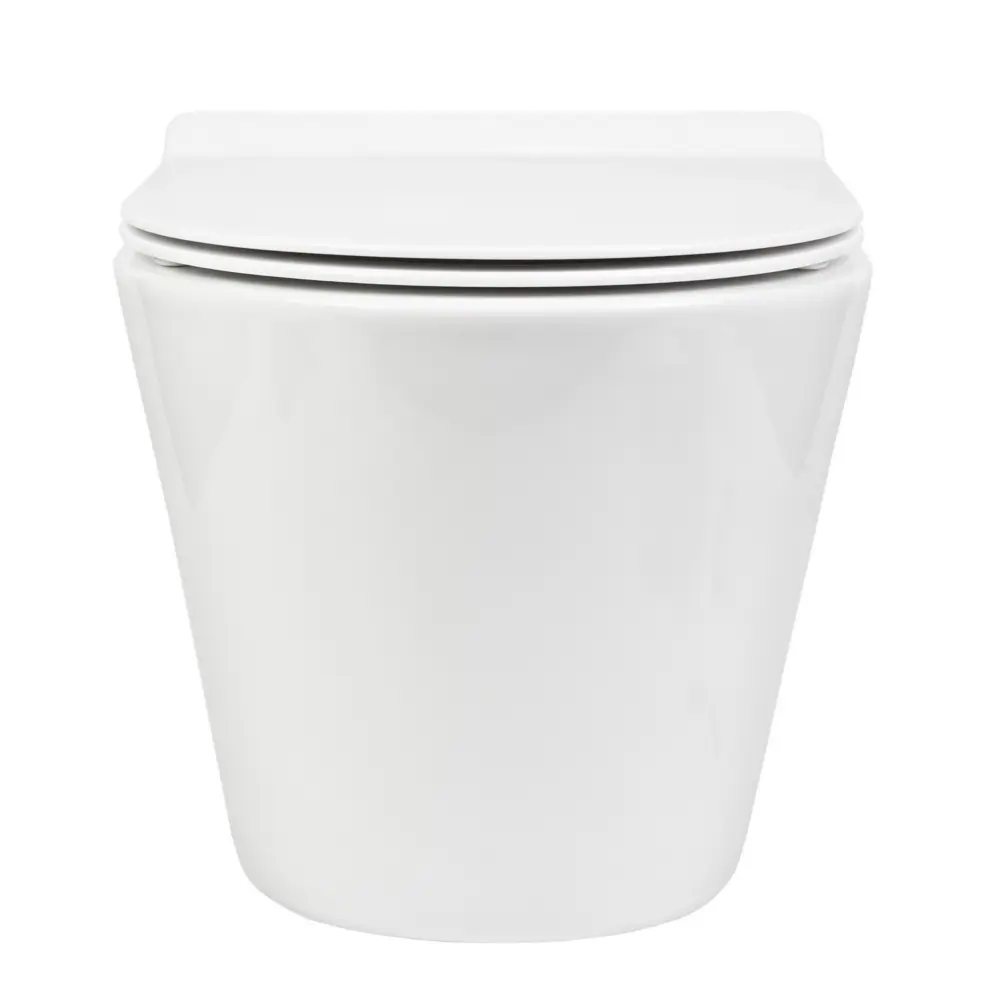 Фото 11 Унитаз подвесной Bond F03-10 безободковый с сиденьем микролифт