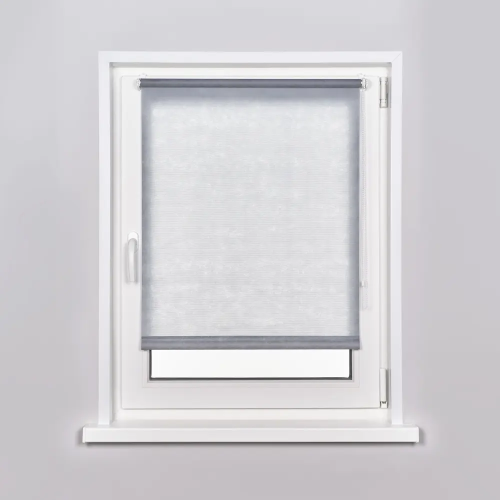 Фото 9 Штора рулонная Микли 60x150 см серая Фото 9 Штора рулонная Микли 60x150 см серая