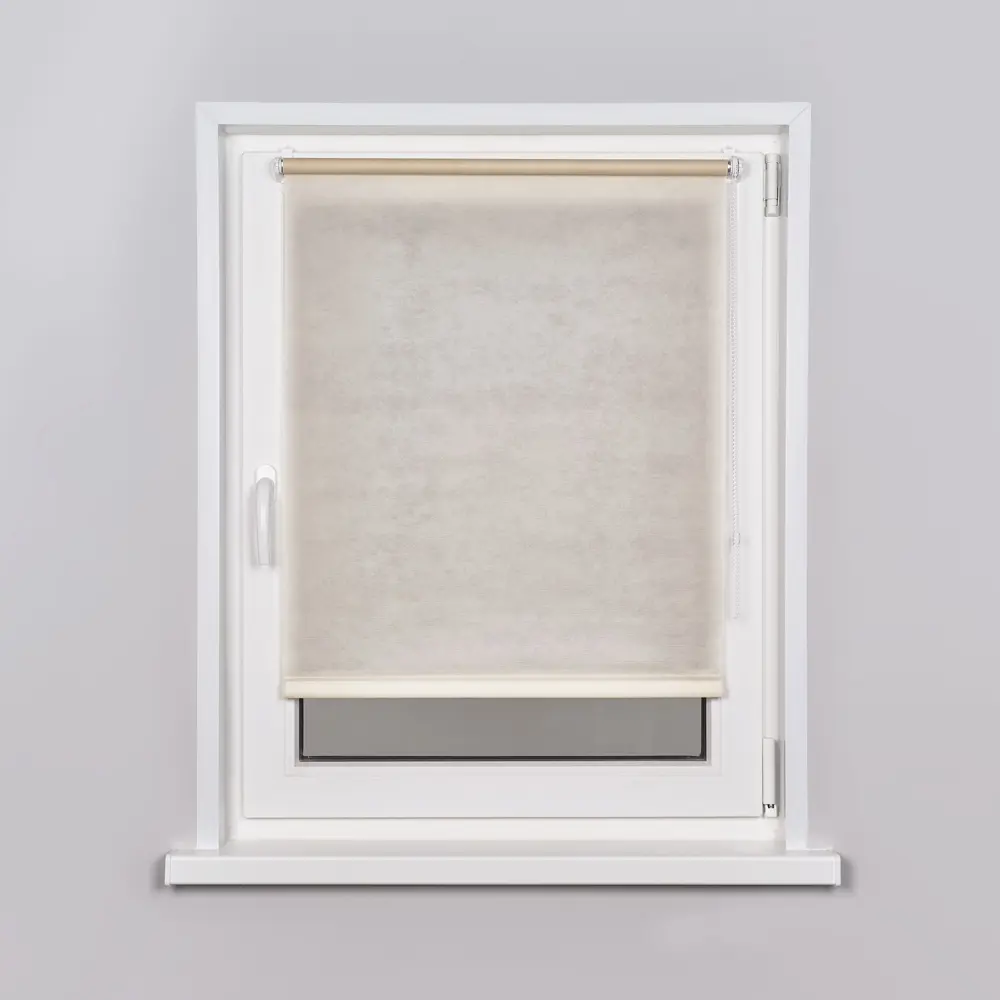 Фото 9 Штора рулонная Микли 40x150 см бежевая