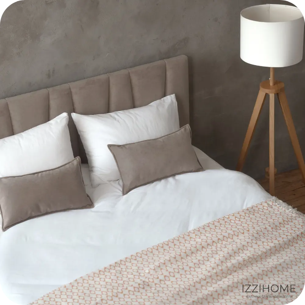 Фото 12 Кровать Izzihome Kelly KY3 169x100x212 см ДСП цвет темно-бежевый Фото 12 Кровать Izzihome Kelly KY3 169x100x212 см ДСП цвет темно-бежевый