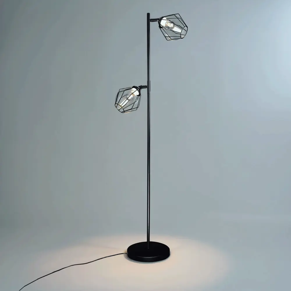 Фото 2 Торшер Россвет Гранж РС21384 цвет черный Фото 2 Торшер Россвет Гранж РС21384 цвет черный