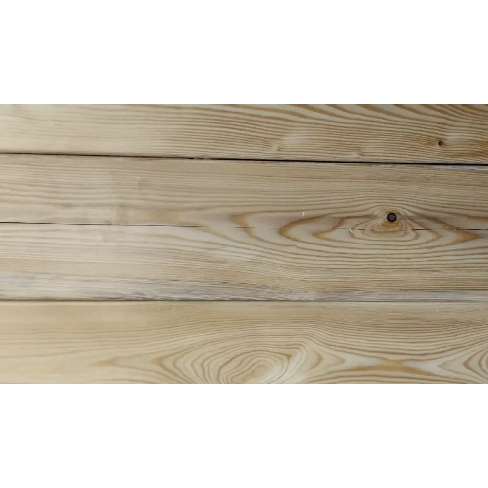 Фото Планкен прямой Элитлес лиственница сорт B 600x90x20мм 5шт